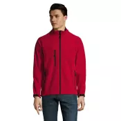 Softshell męski 3-warstwowy 340 g/m² Sol's RELAX Pepper Red
