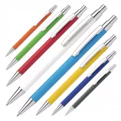 Długopis metalowy z lustrzanym grawerem Chromy