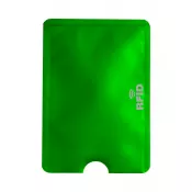 zielony - Etui na karty kredytowe RFID Becam