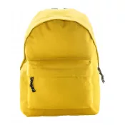 żółty - Plecak reklamowy poliestrowy 360g/m² Discovery