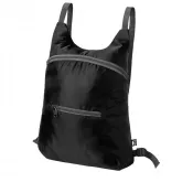 czarny - Składany plecak RPET