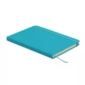 Notes A5 w okładce z PU 96 kartek w linię ARCOLOOP Turkusowy