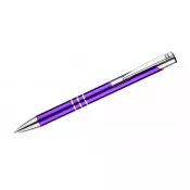 fioletowy - Długopis metalowy KALIPSO