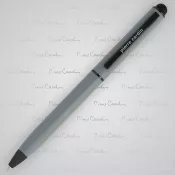 szary - Długopis metalowy touch pen, soft touch CELEBRATION Pierre Cardin