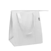 Torba chłodząca z włókniny RPET 25 l 80 g/m² WOOLER Bialy