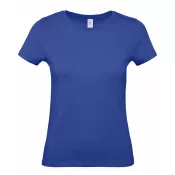 Cobalt Blue (008) - Damska koszulka reklamowa 145 g/m² B&C #E150 / WOMEN