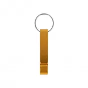złoty - Brelok z otwieraczem do butelek