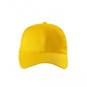Żółty - Reklamowa czapka z daszkiem Malfini SUNSHINE P31
