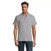 Koszulka polo męska piqué 210 g/m² Sol's SPRING II Szary Melanż 2