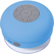niebieski - Głośnik bezprzewodowy 2W z przyssawką