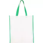 zielony - Torba non-woven 75g/m2 WALES