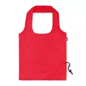 Torba składana z RPET 190T w etui FOLDPET Czerwony