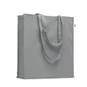 Torba z bawełny organicznej 220 g/m² BENTE COLOUR Szary