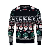 Sweter świąteczny z 10 lampkami LED L/XL SHAMIS LARGE