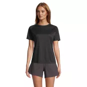Koszulka sportowa damska Sol's VORTEX WOMEN Czarny