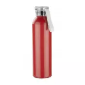 czerwony - Butelka aluminiowa ALLUMI 650 ml