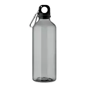 Butelka z RPET z karabińczykiem 500 ml MOSS RE500 Przezroczysty Szary