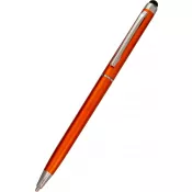 pomarańczowy - Długopis plastikowy touch pen KIMBERLY