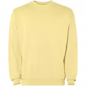 Żółty - Jaya sweter unisex z okrągłym dekoltem