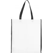 czarny - Torba non-woven 75g/m2 WALES