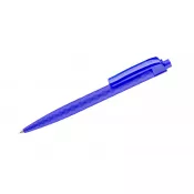 niebieski - Długopis reklamowy plastikowy KEDU