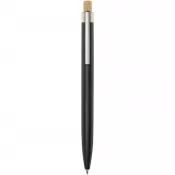 Czarny - Nooshin długopis z aluminium z recyklingu