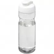 Biały-Przezroczysty - Bidon H2O Base® o pojemności 650 ml z wieczkiem zaciskowym