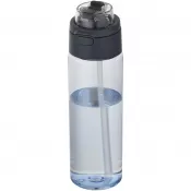 Hale Blue - Bidon na wodę Theron o pojemności 700 ml, wykonany z tworzywa sztucznego pochodzącego z recyklingu (RCS), z pokrywką o podwój