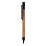 czarny - Colothic długopis bambusowy
