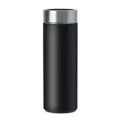 Termos w bambusowej obudowie 400 ml BATUMI Czarny