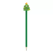 zielony - Ramsvika Ołówek świąteczny, bałwan