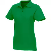 Zielona paproć - Helios - koszulka damska polo z krótkim rękawem