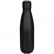 Czarny - Cove jednościenna butelka na wodę o pojemności 750 ml wykonana ze stali nierdzewnej z recyklingu z certyfikatem RCS