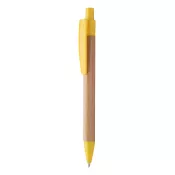 żółty - Colothic długopis bambusowy