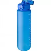 błękitny - Butelka sportowa RPET 1000 ml