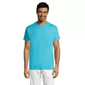 Koszulka unisex bawełniana 150 g/m² Sol's REGENT Niebieski Atol
