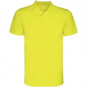 Fluor Yellow - Sportowa koszulka polo z poliestru 150 g/m² ROLY MONZHA 0404