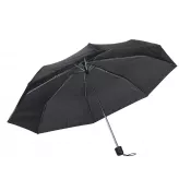 czarny - Składany na 3 parasol ⌀96 cm PICOBELLO