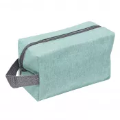 jasnozielony - Kosmetyczka CANNES z poliestru z recyklingu (rPET)