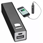 czarny - Power bank 2200 mAh