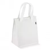 biały - R-PET Torba chłodząca z włókniny 23 x 15 x 27,5 cm 75g/m²