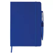 Notes A5 z długopisem 72 kartki w linię NOTAPLUS Niebieski