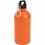 pomarańczowy - Butelka stalowa NEW YORK 500 ml