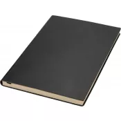 czarny - Notes A5 w linie z trzciny cukrowej DAYTONA BEACH