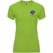 Lime / Green Lime - Damska koszulka techniczna 135 g/m² ROLY BAHRAIN WOMAN 0408