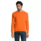 Bluza męska z okrągłym dekoltem 260 g/m² Sol's SPIDER Pomaranczowy