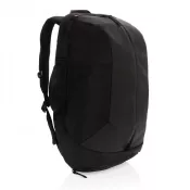 black - Plecak na laptopa 15,6" Swiss Peak AWARE™ RPET