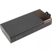 czarny - Power bank 20000 mAh MARBELLA MoLu