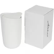 Biały - Kubek ceramiczny o podwójnych ściankach Mysa 410 ml