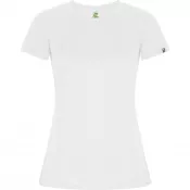 Biały - Damska koszulka sportowa poliestrowa 135 g/m² ROLY IMOLA WOMAN 0428